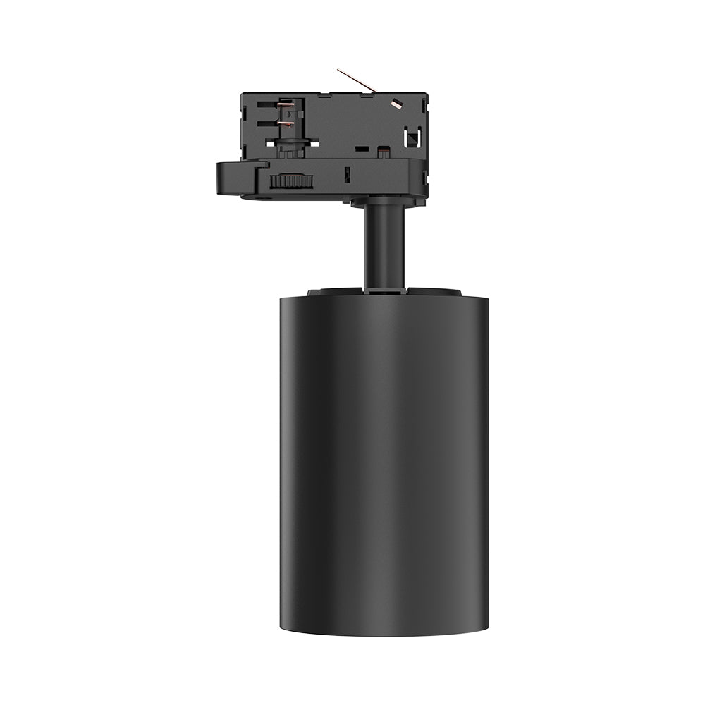 Braytron 3-Phasen LED Schienenstrahler 30W 3CCT 3000K-6000K Schwarz dreh- und schwenkbar