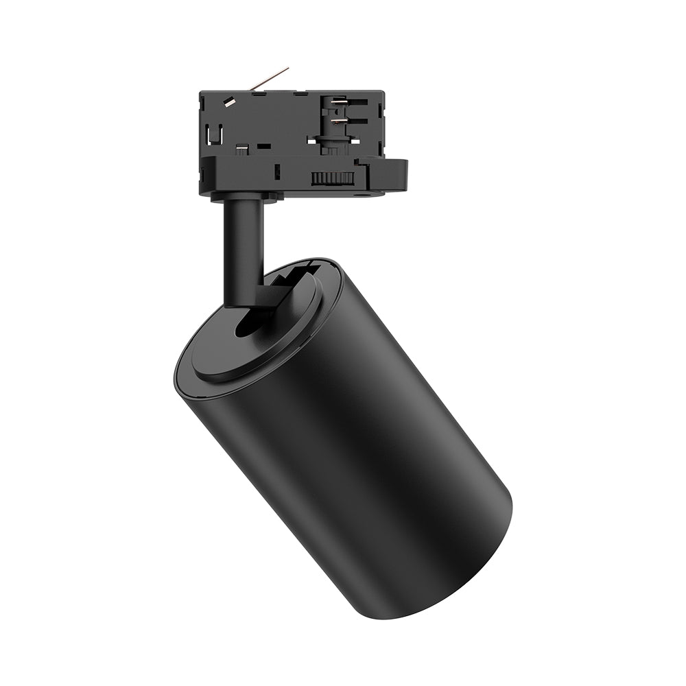 Braytron 3-Phasen LED Schienenstrahler 30W 3CCT 3000K-6000K Schwarz dreh- und schwenkbar