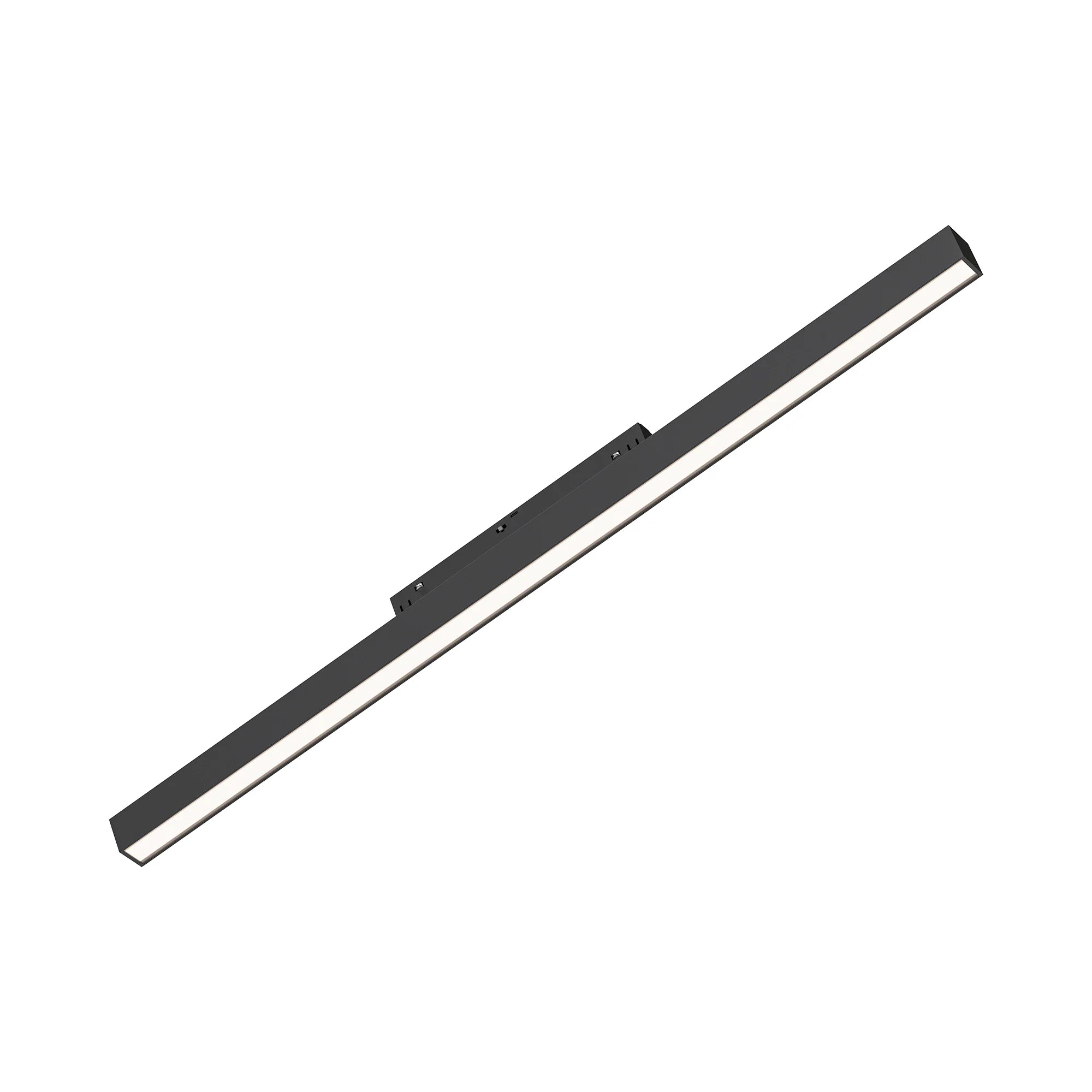 Braytron LED Magnet-Schienenleuchte 48V Linear 18W 3CCT 120° – 60 cm, Schwarz