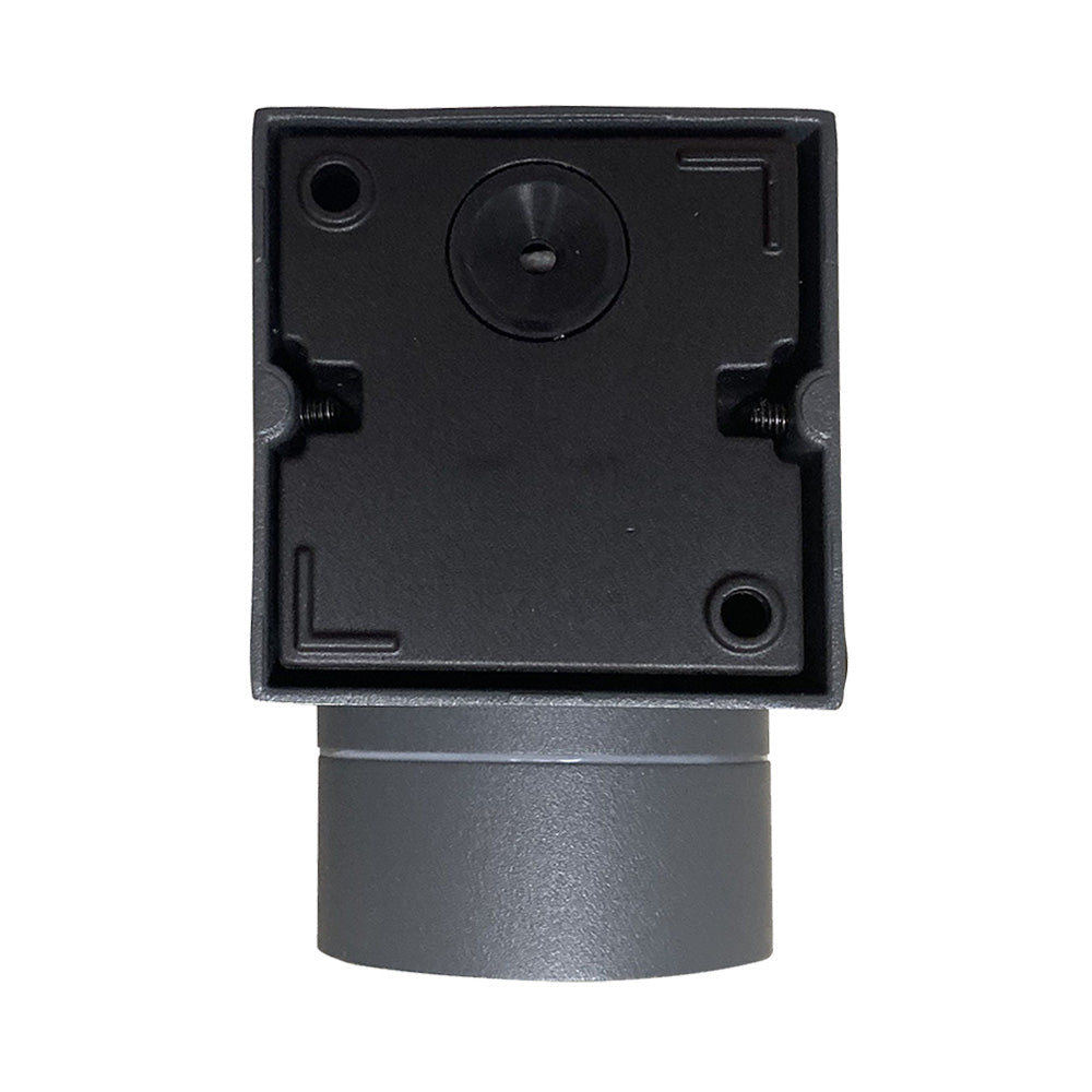 LED Wandleuchte Außen Anthrazit Zylinder GU10 Down Außenwandleuchte Modern IP44