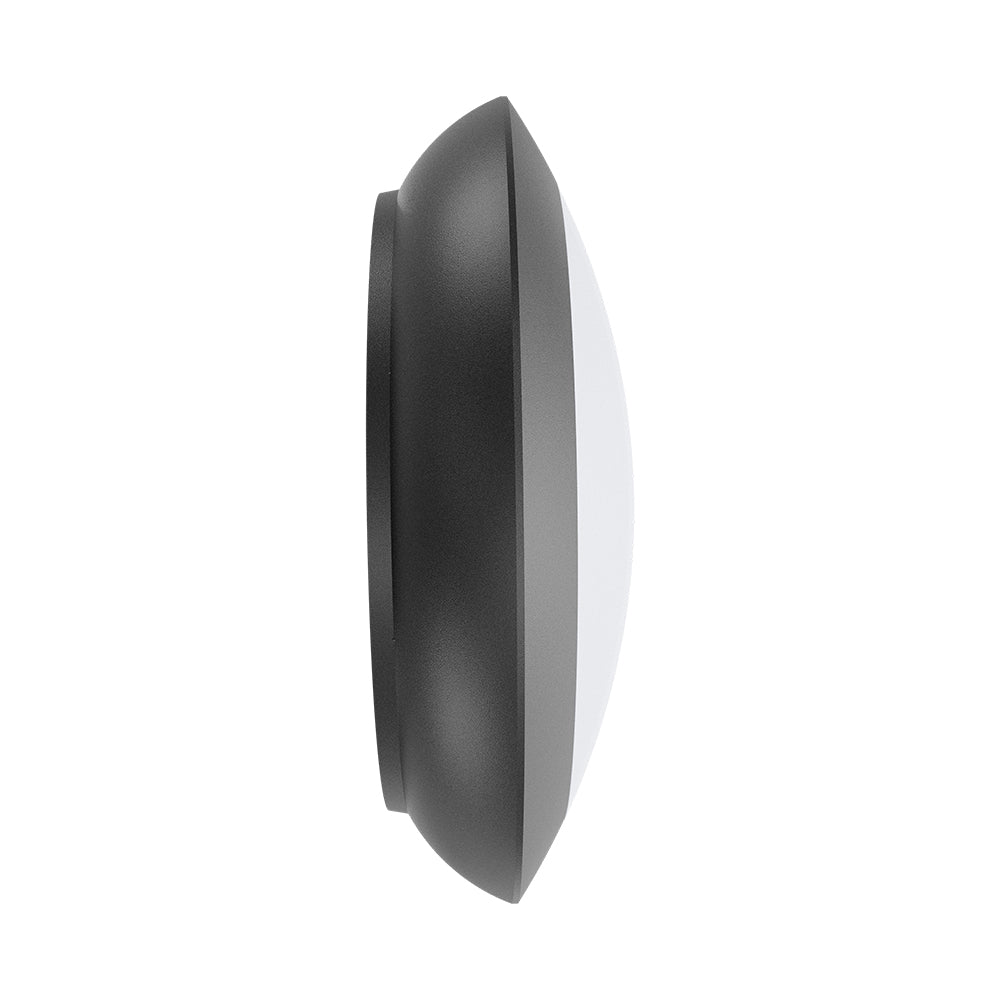 Braytron Deckenleuchte Deckenlampe Deckenlicht E27 Grau Eingang Flur Außenbereich modern