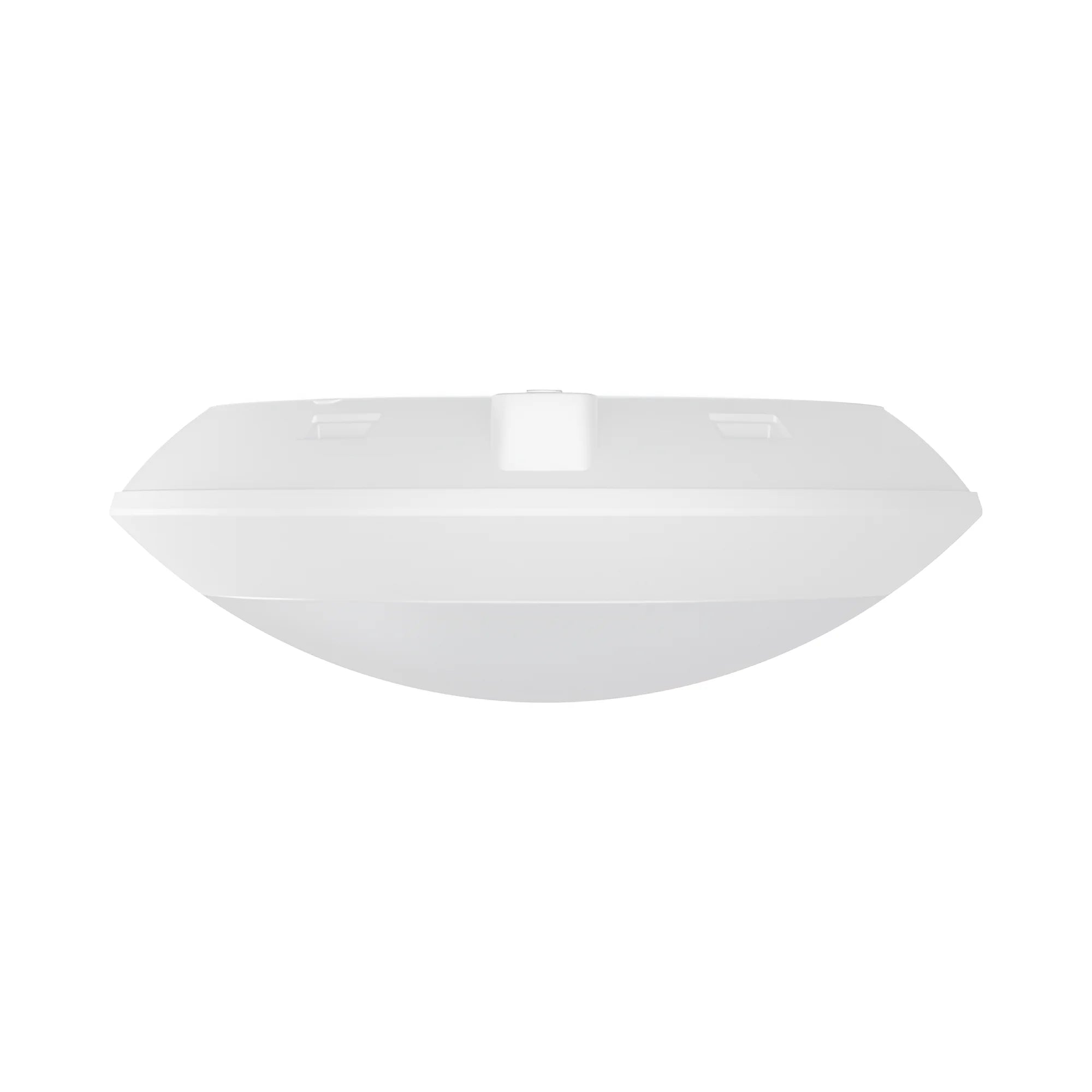 Braytron Außen-Deckenleuchte IP65 Ø265 mm E27 mit Sensor – Weiß