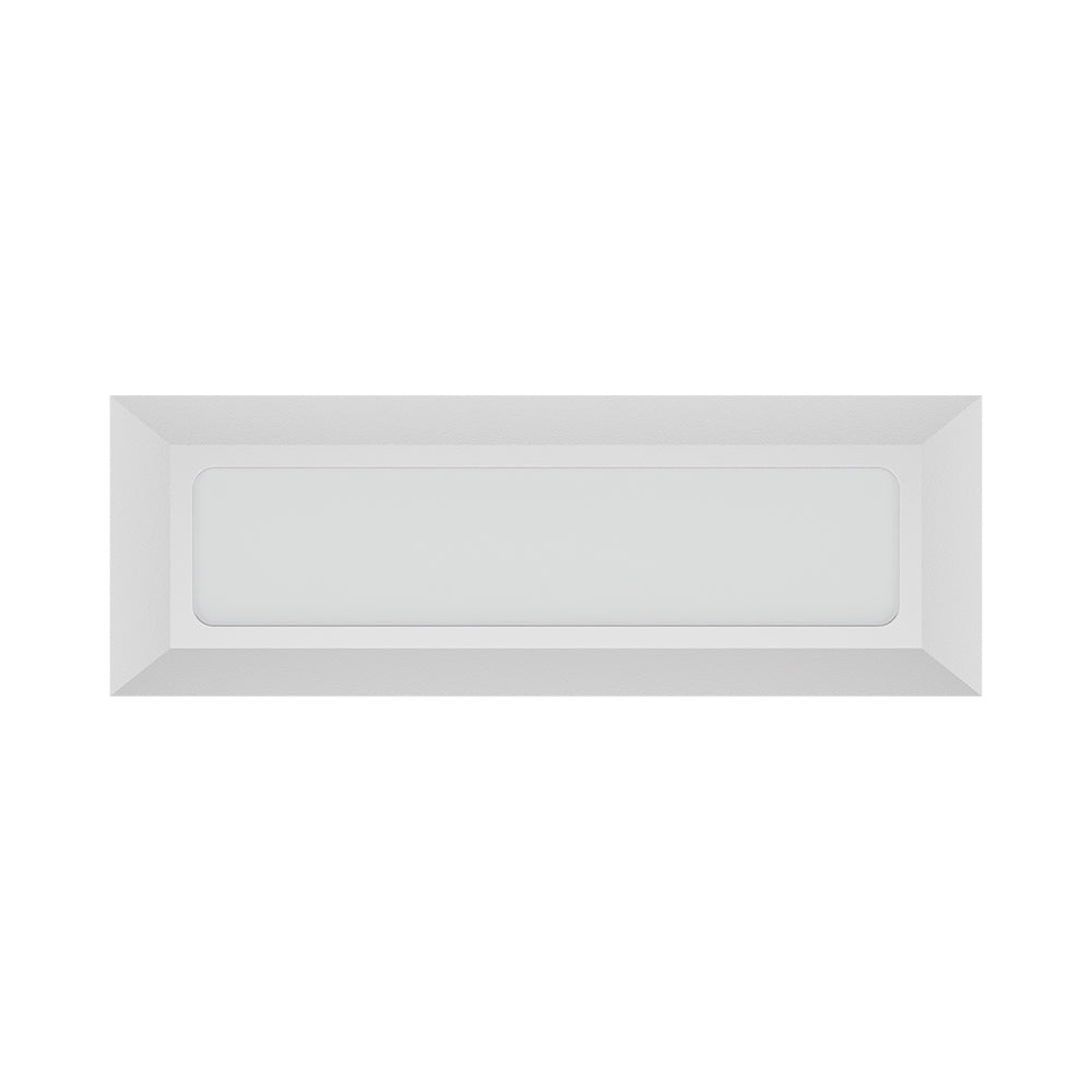 LED Weiße Wandleuchte direkt Außen IP65 – 3W | 3in1 Farbtemperatur | Stufen & Treppenbeleuchtung