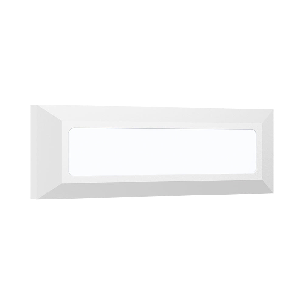 LED Weiße Wandleuchte direkt Außen IP65 – 3W | 3in1 Farbtemperatur | Stufen & Treppenbeleuchtung