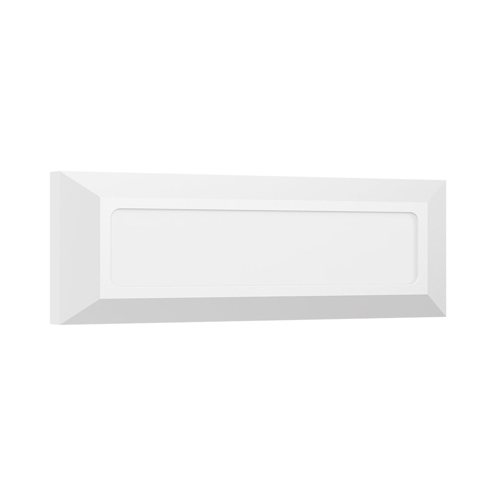 LED Weiße Wandleuchte direkt Außen IP65 – 3W | 3in1 Farbtemperatur | Stufen & Treppenbeleuchtung