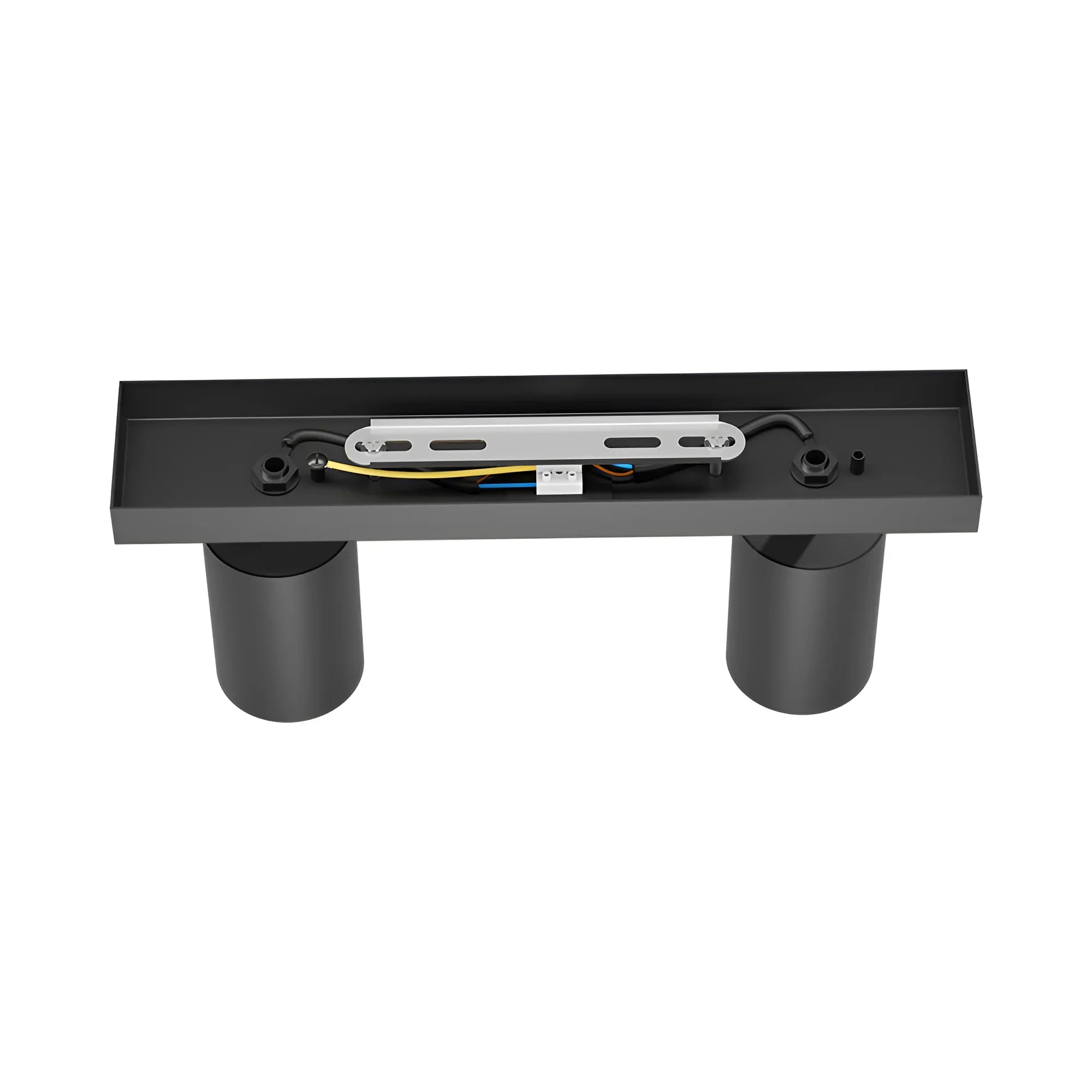 Braytron LED Deckenstrahler 2-flammig GU10 Aufbau-Spot Aluminium – Schwarz