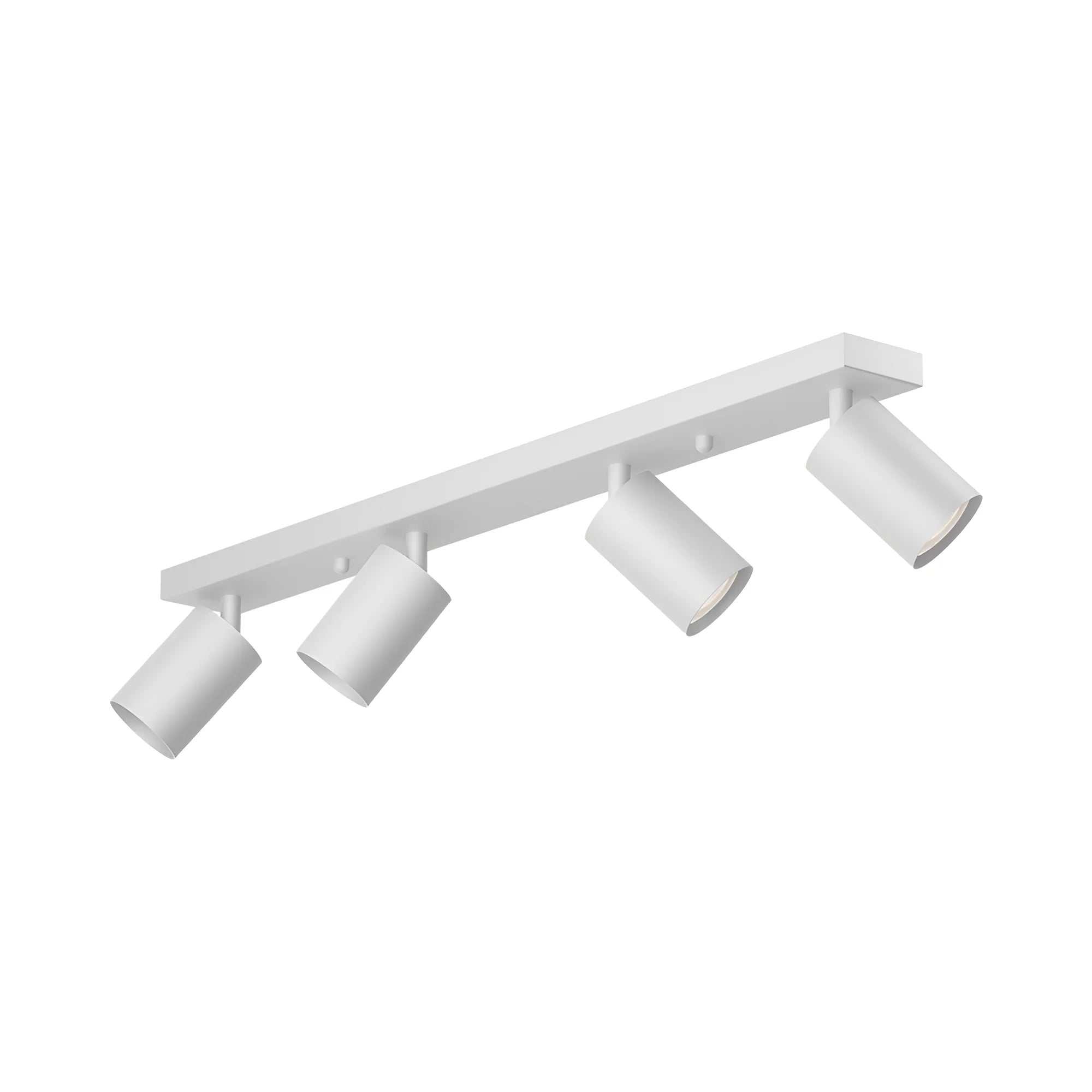 Braytron GU10 Deckenstrahler 4-flammig 640 mm schwenkbar – Weiß