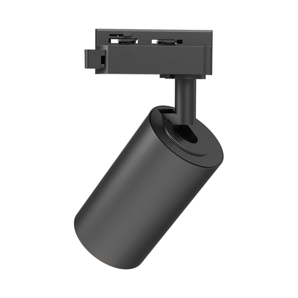 Braytron LED GU10 Schienenstrahler 1-Phasen-System, schwenkbar & drehbar Schwarz max. 10W