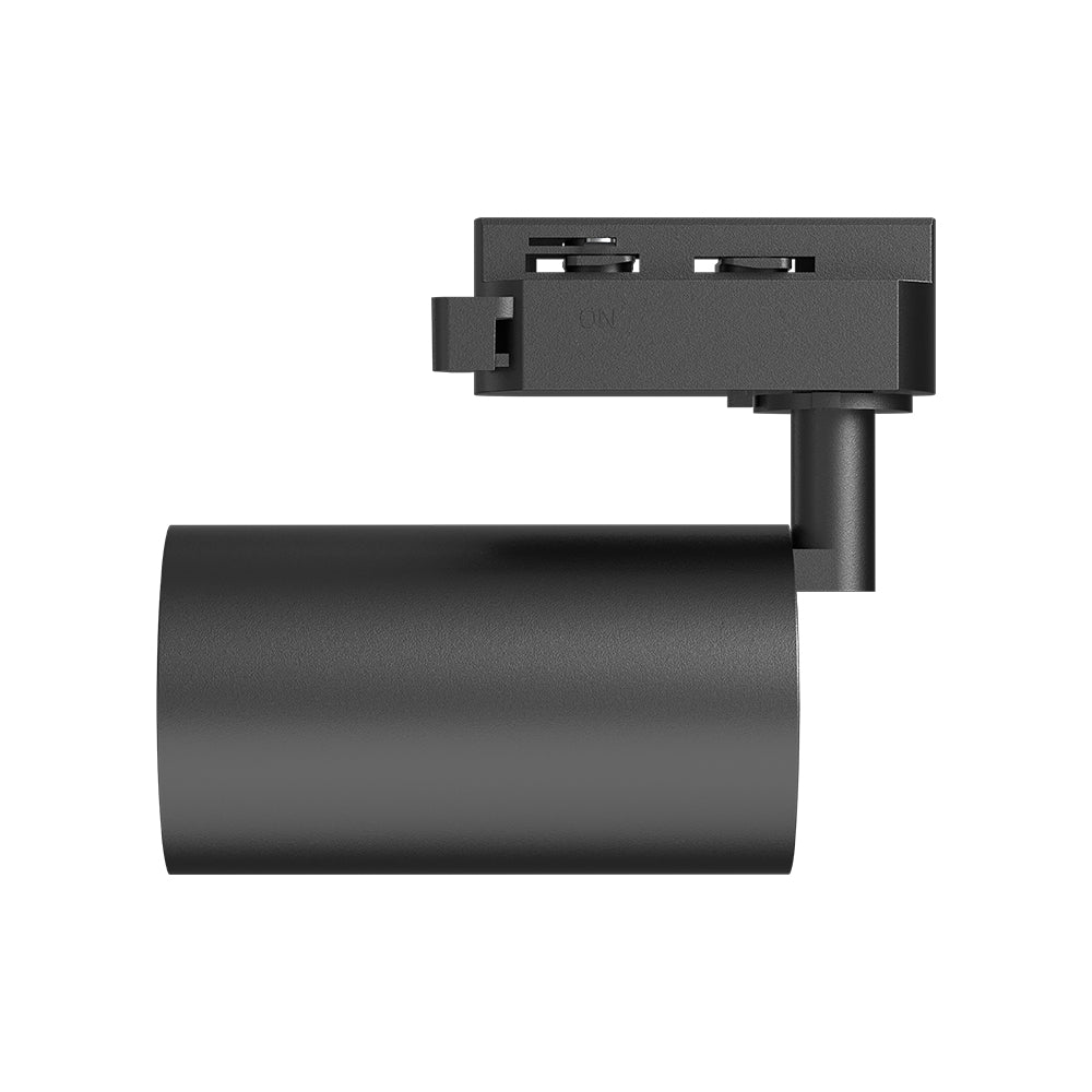 Braytron LED GU10 Schienenstrahler 1-Phasen-System, schwenkbar & drehbar Schwarz max. 10W