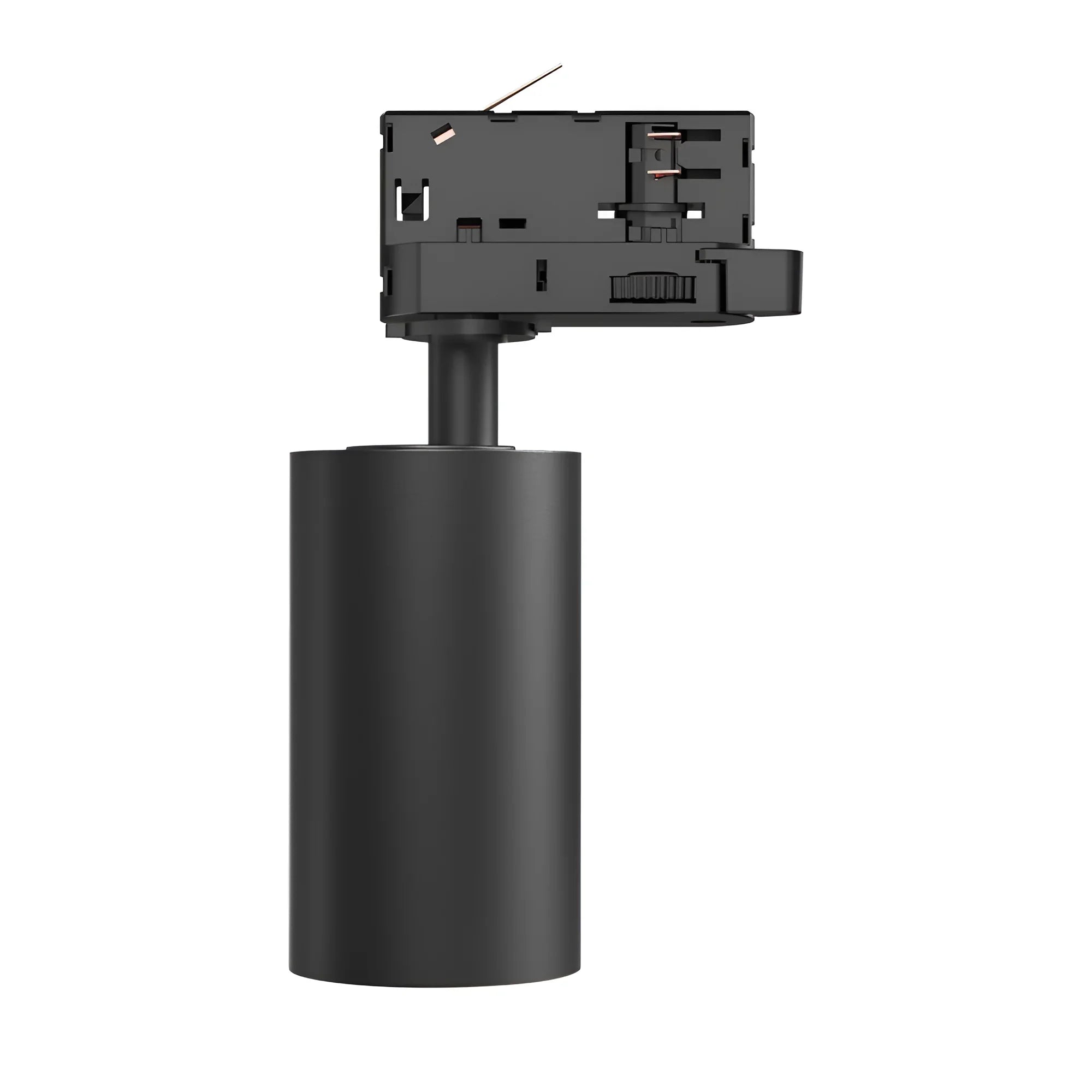 Braytron LED Schienenstrahler GU10 für 3-Phasen-Schiene, dreh- und schwenkbar – Schwarz