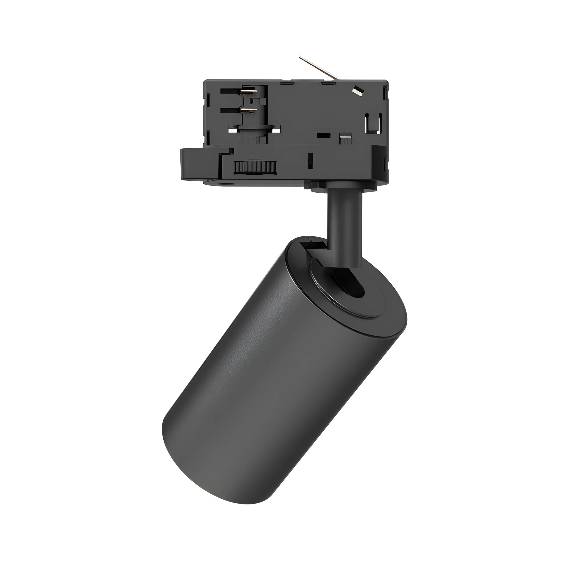 Braytron LED Schienenstrahler GU10 für 3-Phasen-Schiene, dreh- und schwenkbar – Schwarz