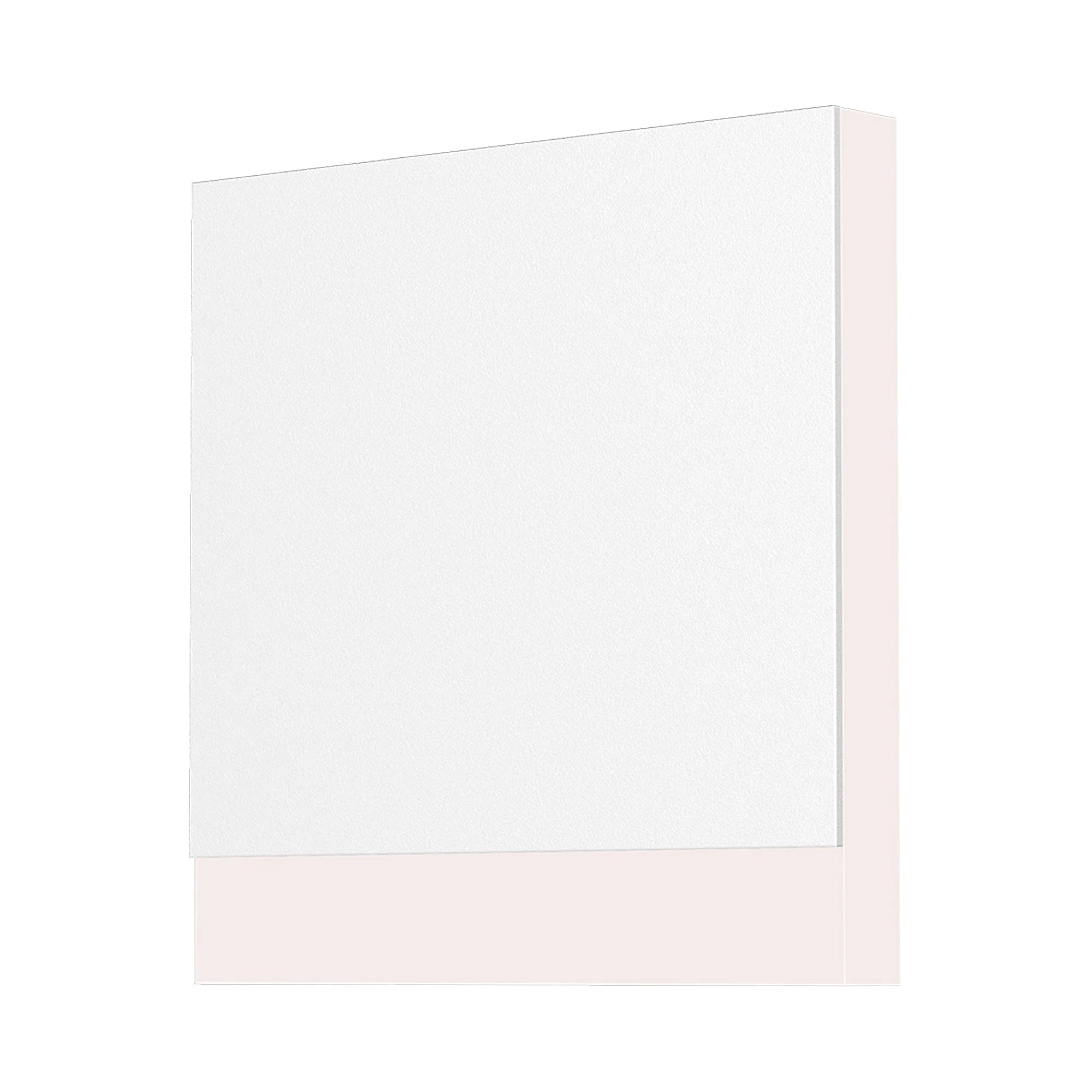 Braytron Abdeckung für LED-Treppenleuchte eckig 80×80 mm – Weiß