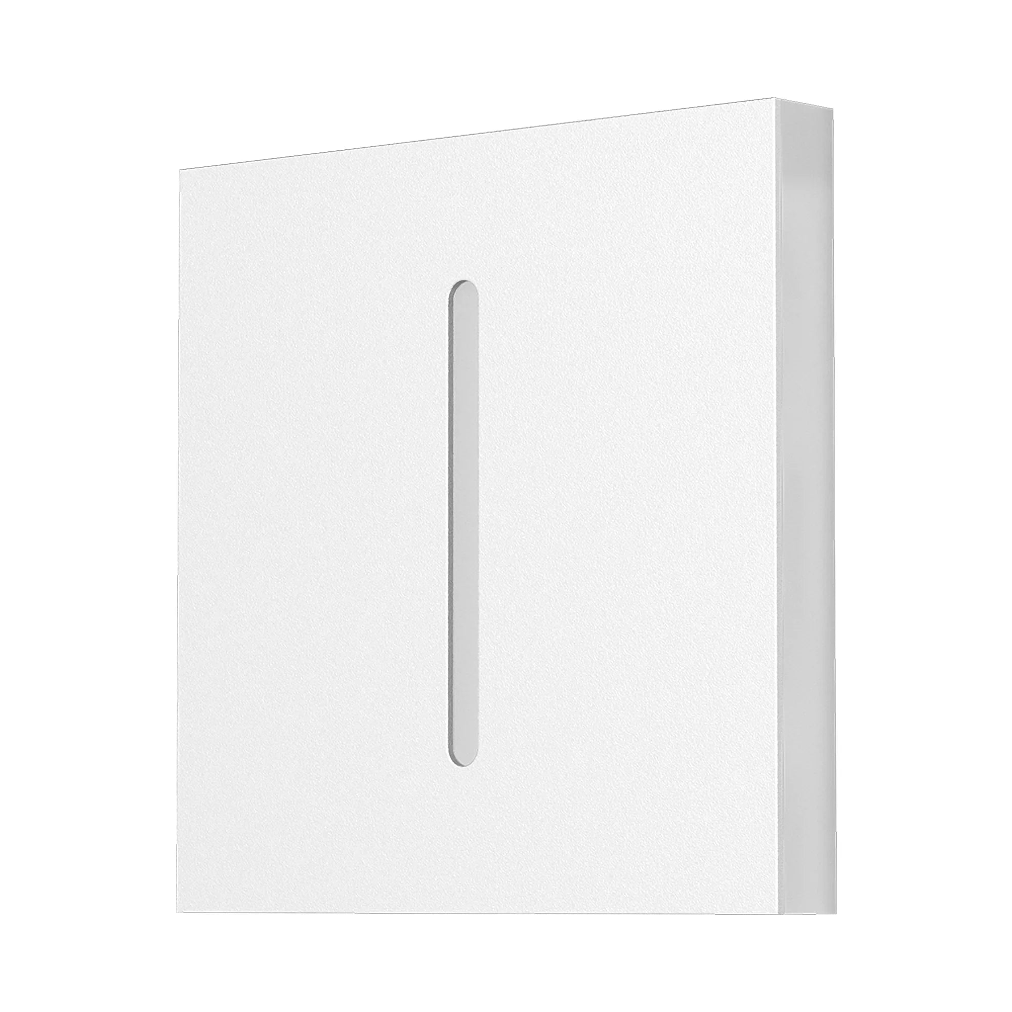 Braytron Abdeckung für LED-Treppenleuchte eckig 80×80 mm – Weiß