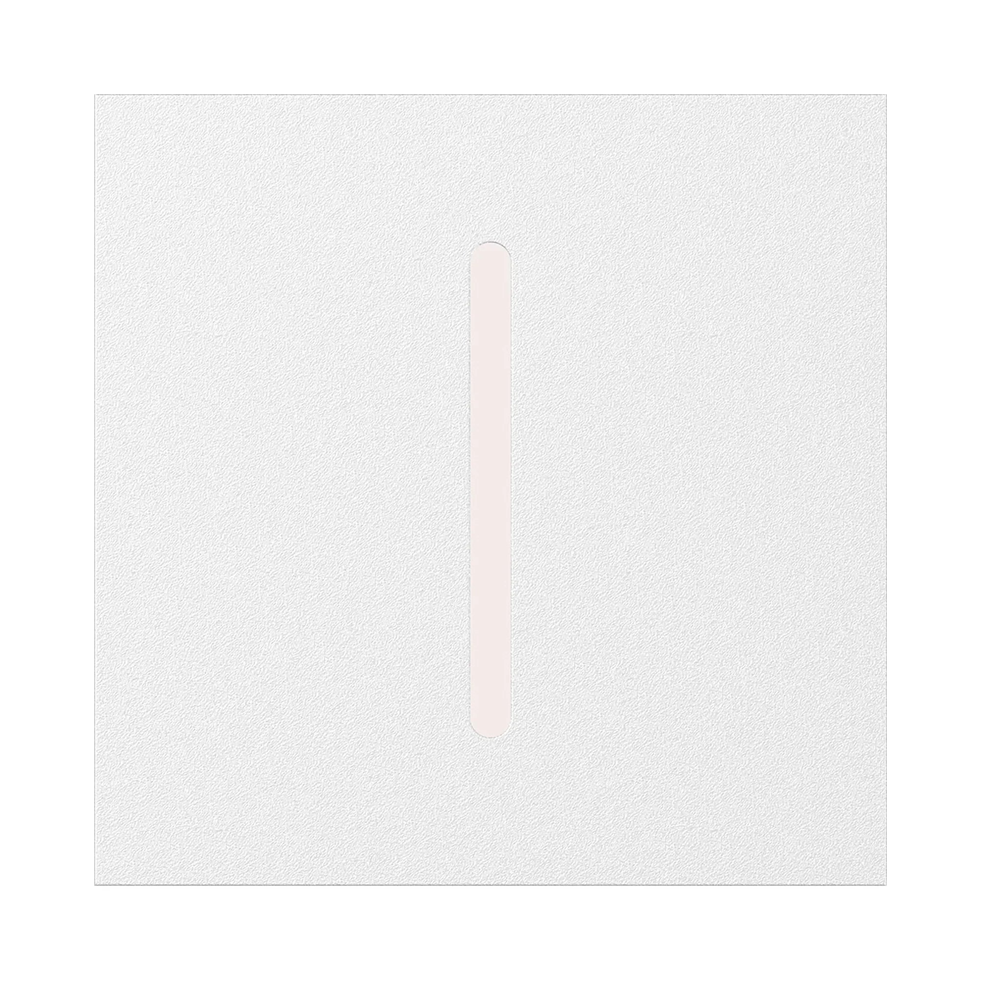 Braytron Abdeckung für LED-Treppenleuchte eckig 80×80 mm – Weiß