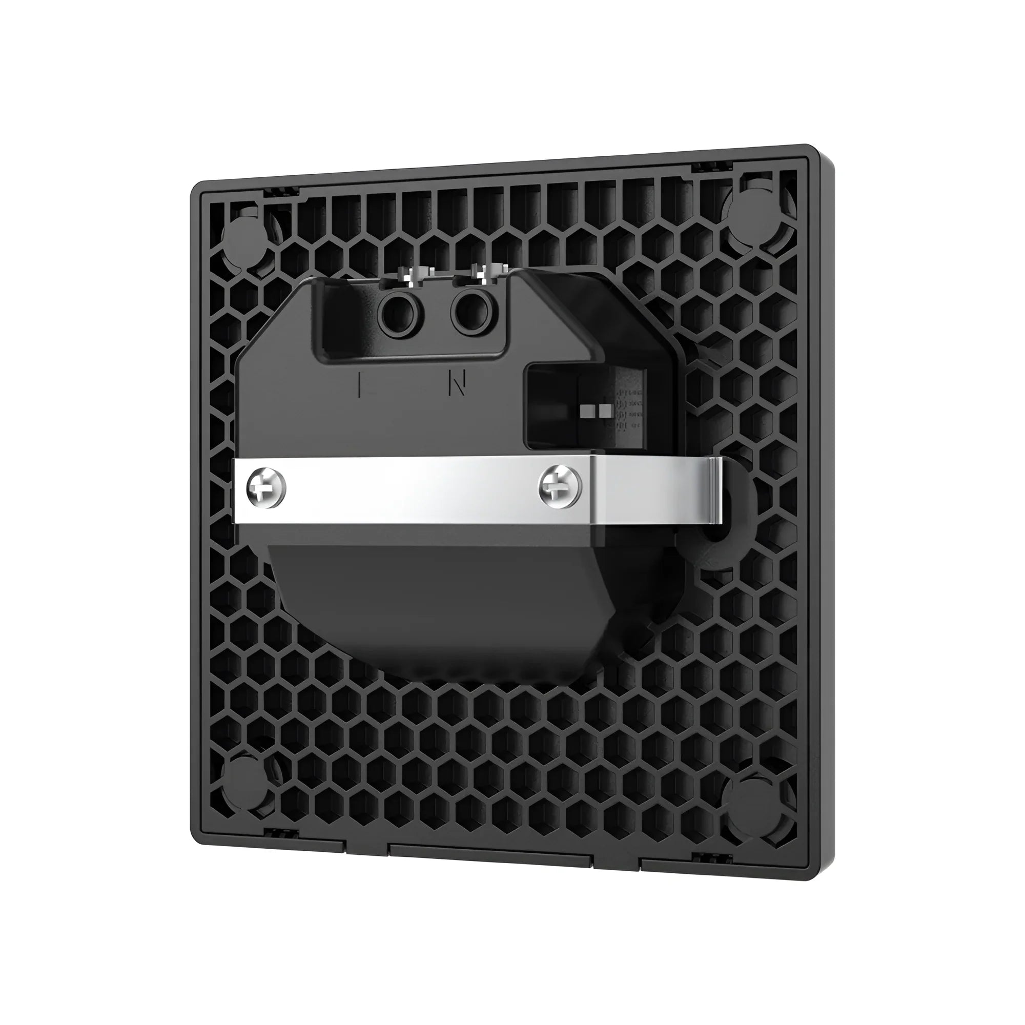 Braytron LED Treppenleuchte 1,5W 3CCT mit Bewegungsmelder, quadratisch – Schwarz