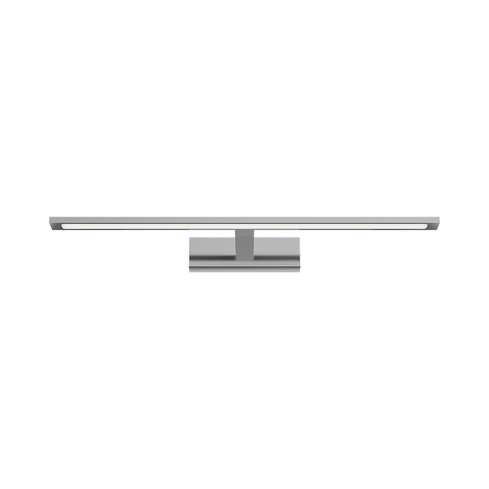 Braytron LED 12 Watt 60 Spiegelleuchte Badlampe 3CCT IP44 900 Lumen Wandlampe silbern/chrom