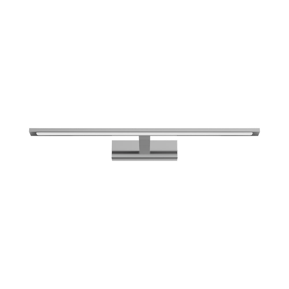 Braytron LED 12 Watt 60 Spiegelleuchte Badlampe 3CCT IP44 900 Lumen Wandlampe silbern/chrom