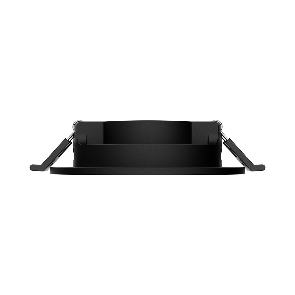 Braytron 3W LED Panel Einbauspot Einbaustrahler Deckenstrahler Flach IP40 4in1 CCT 3in1 schwarz