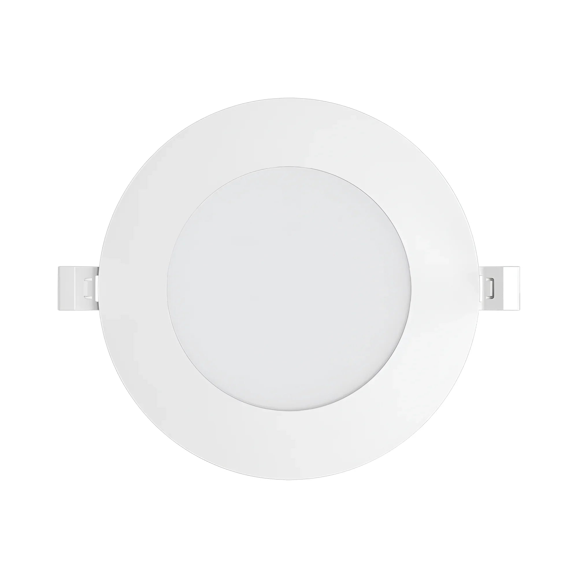 Braytron LED Einbaupanel 6W 3CCT 470 lm Ø128 mm flach – Weiß