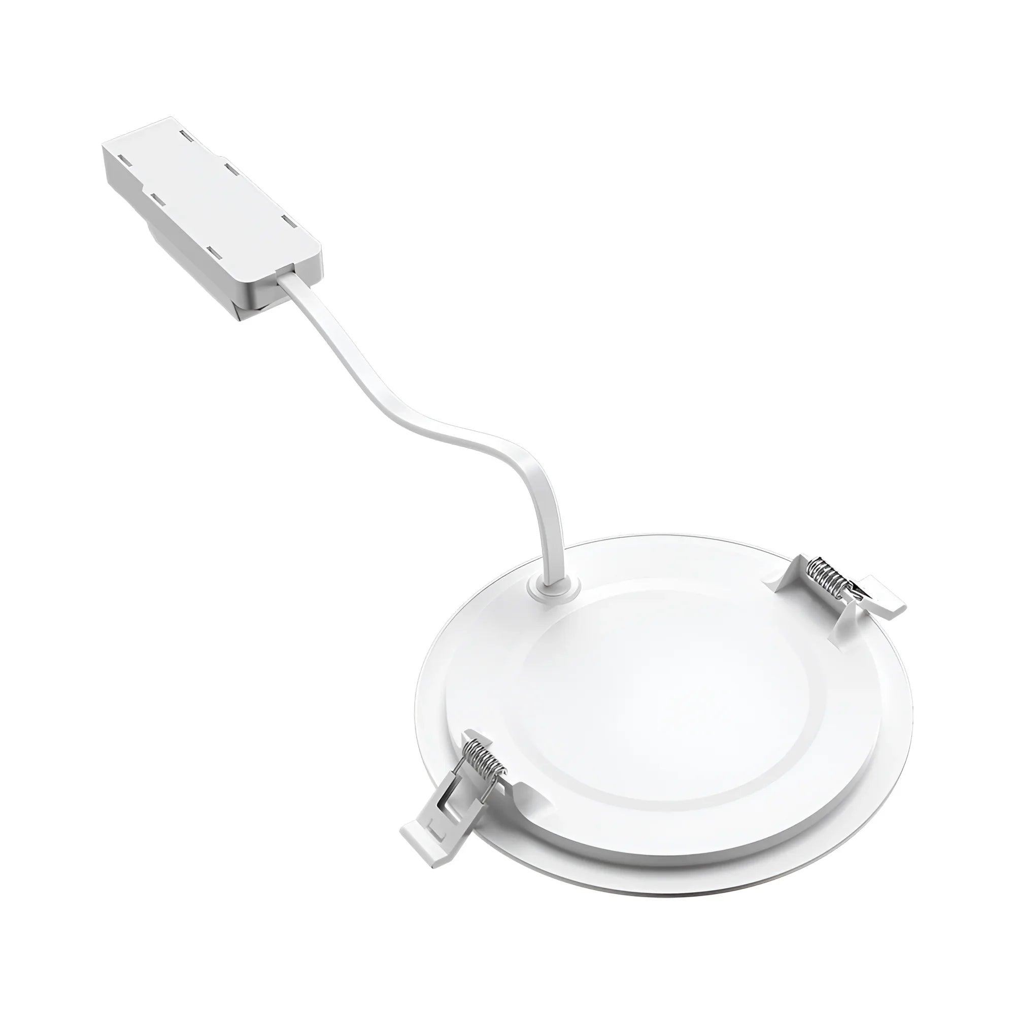 Braytron LED Einbaupanel 6W 3CCT 470 lm Ø128 mm flach – Weiß