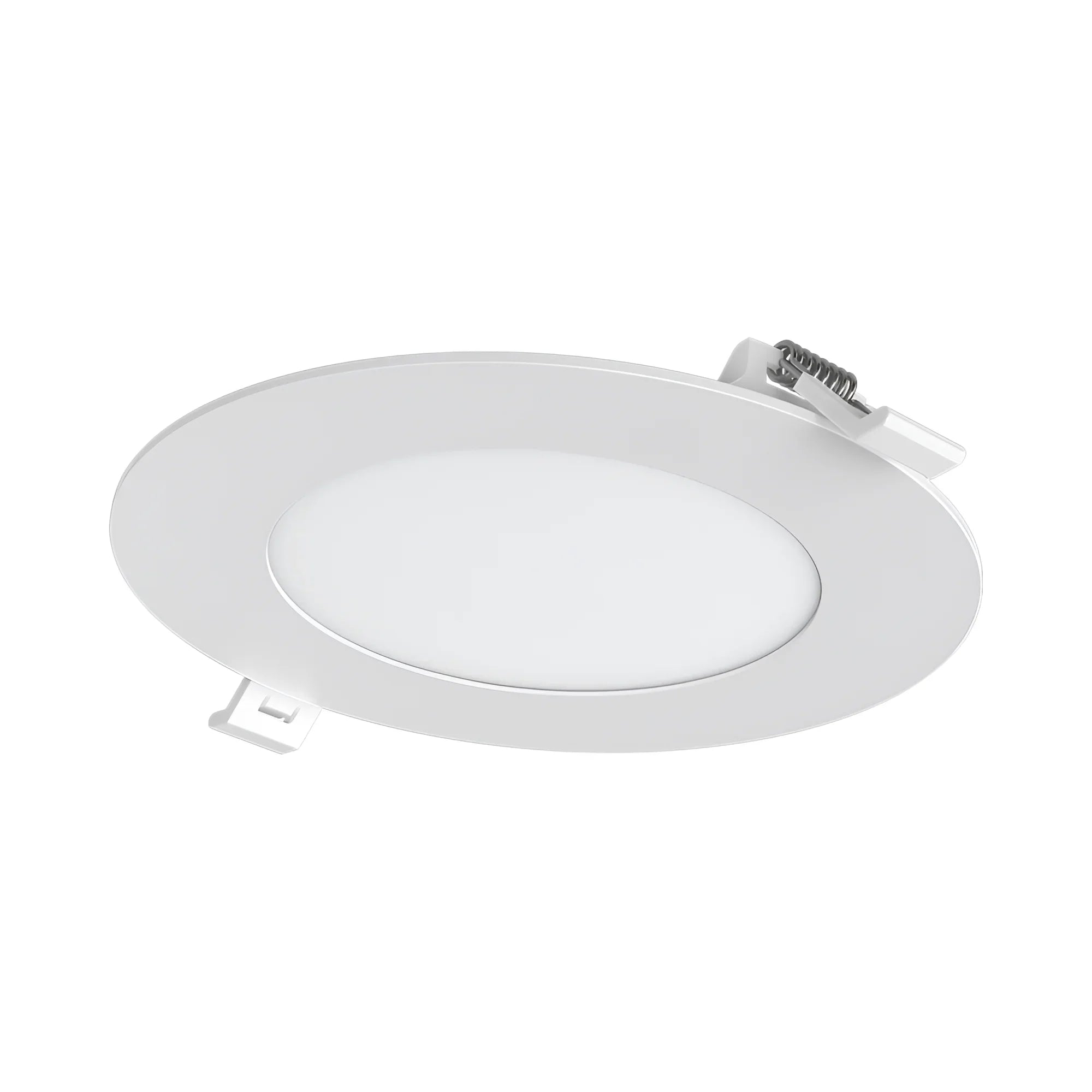 Braytron LED Einbaupanel 6W 3CCT 470 lm Ø128 mm flach – Weiß