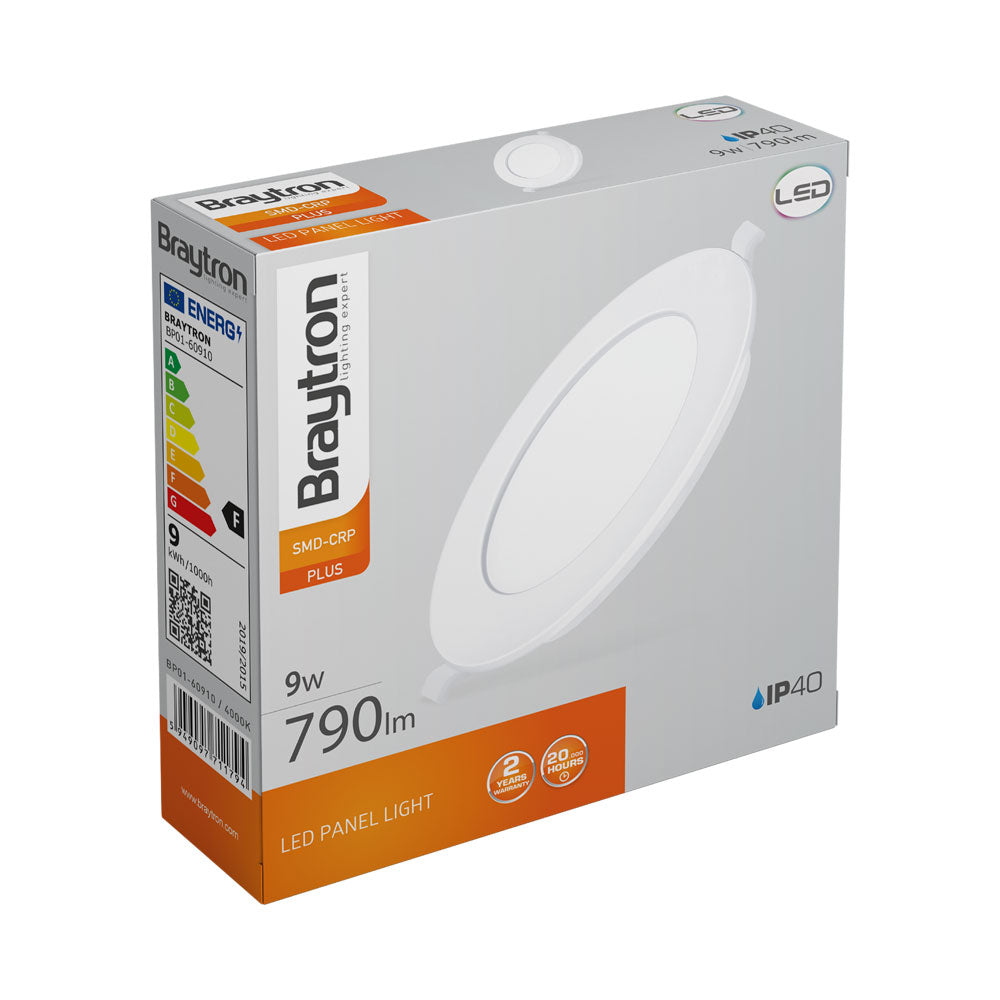 9W LED Einbaustrahler Deckenspot Ultra Flach Einbauleuchte Einbauspot 230V IP40 4000K Neutralweiß