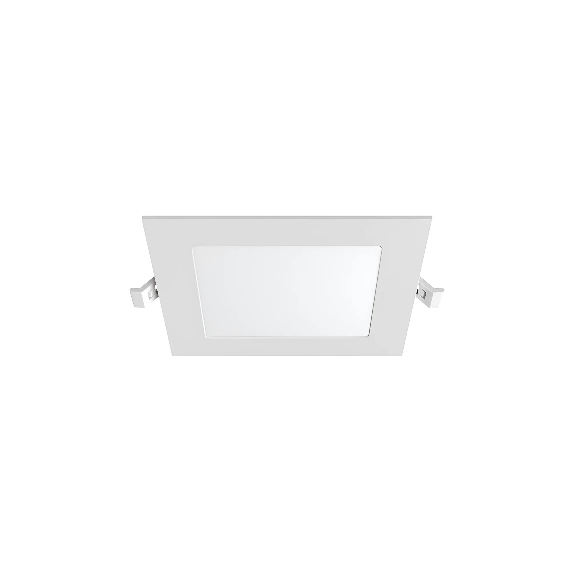 Braytron LED-Panel 6W 3CCT quadratisch ultraflach 128 mm – Weiß