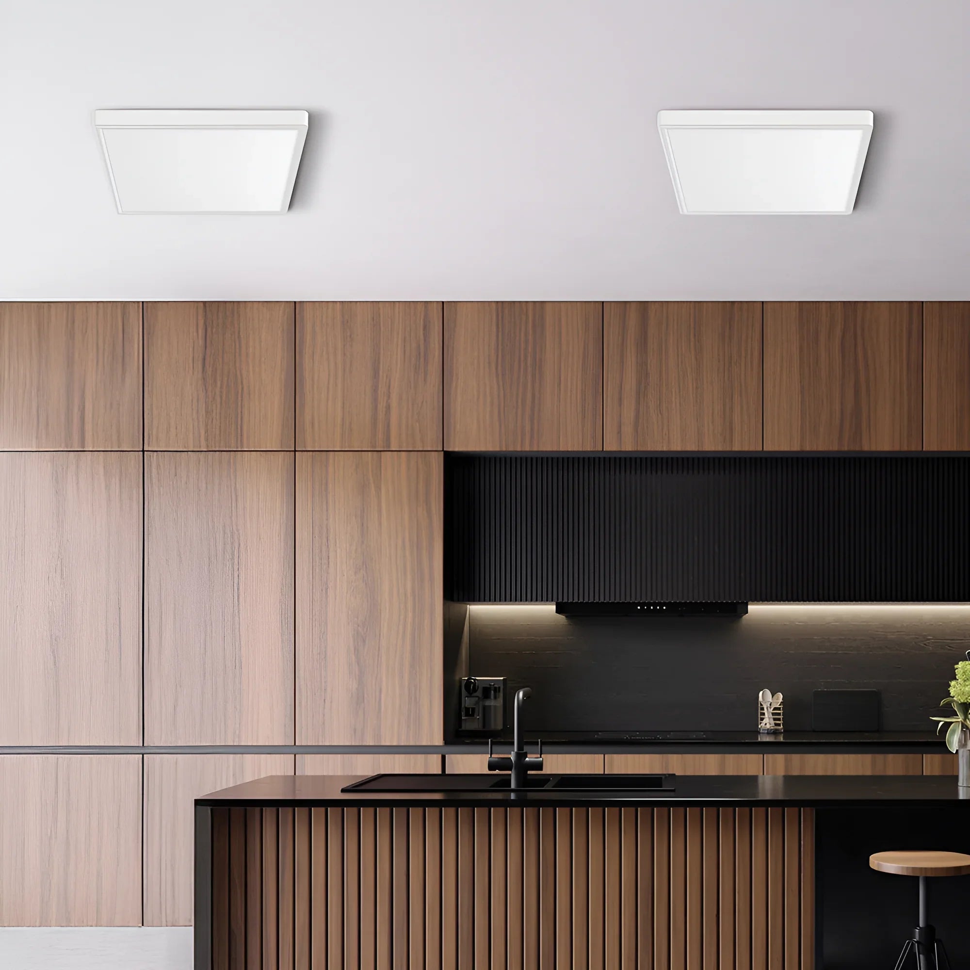 Braytron JADE LED-Deckenleuchte 26W 3CCT eckig 300×300 mm – Weiß