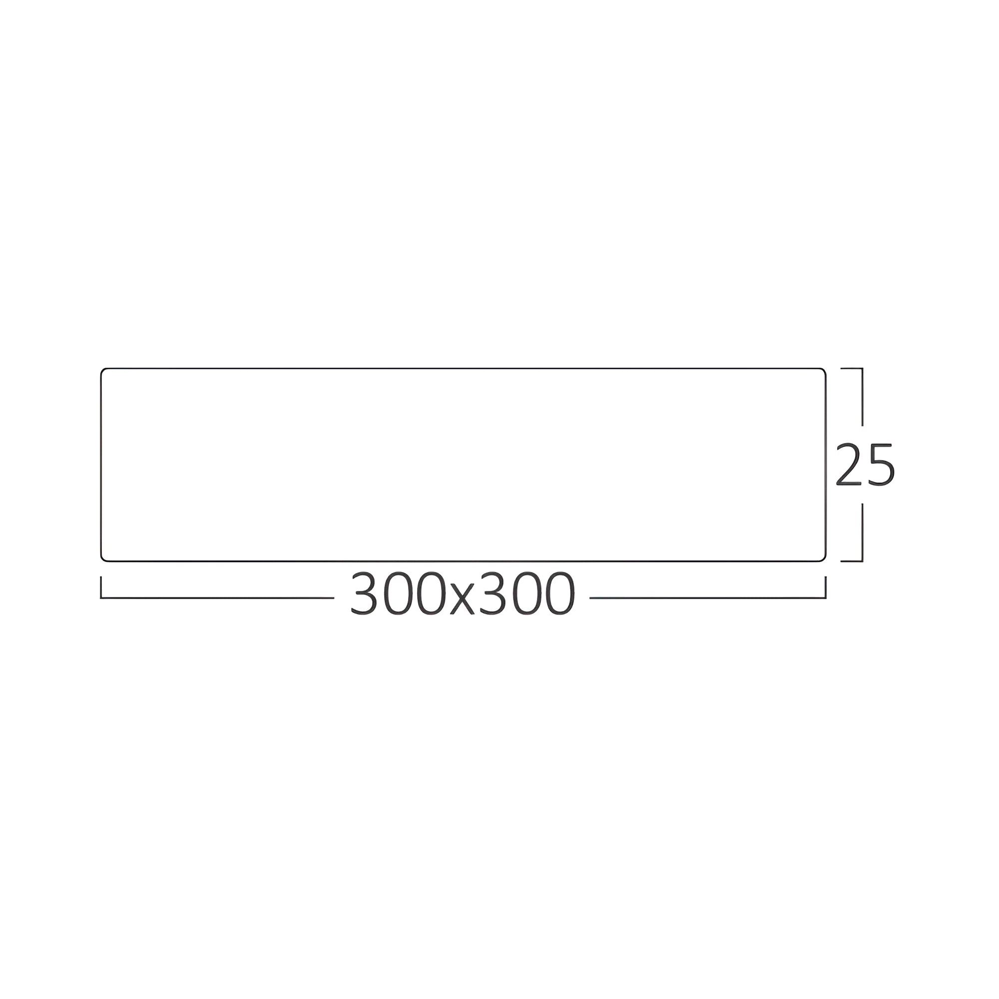 Braytron JADE LED-Deckenleuchte 26W 3CCT eckig 300×300 mm – Weiß