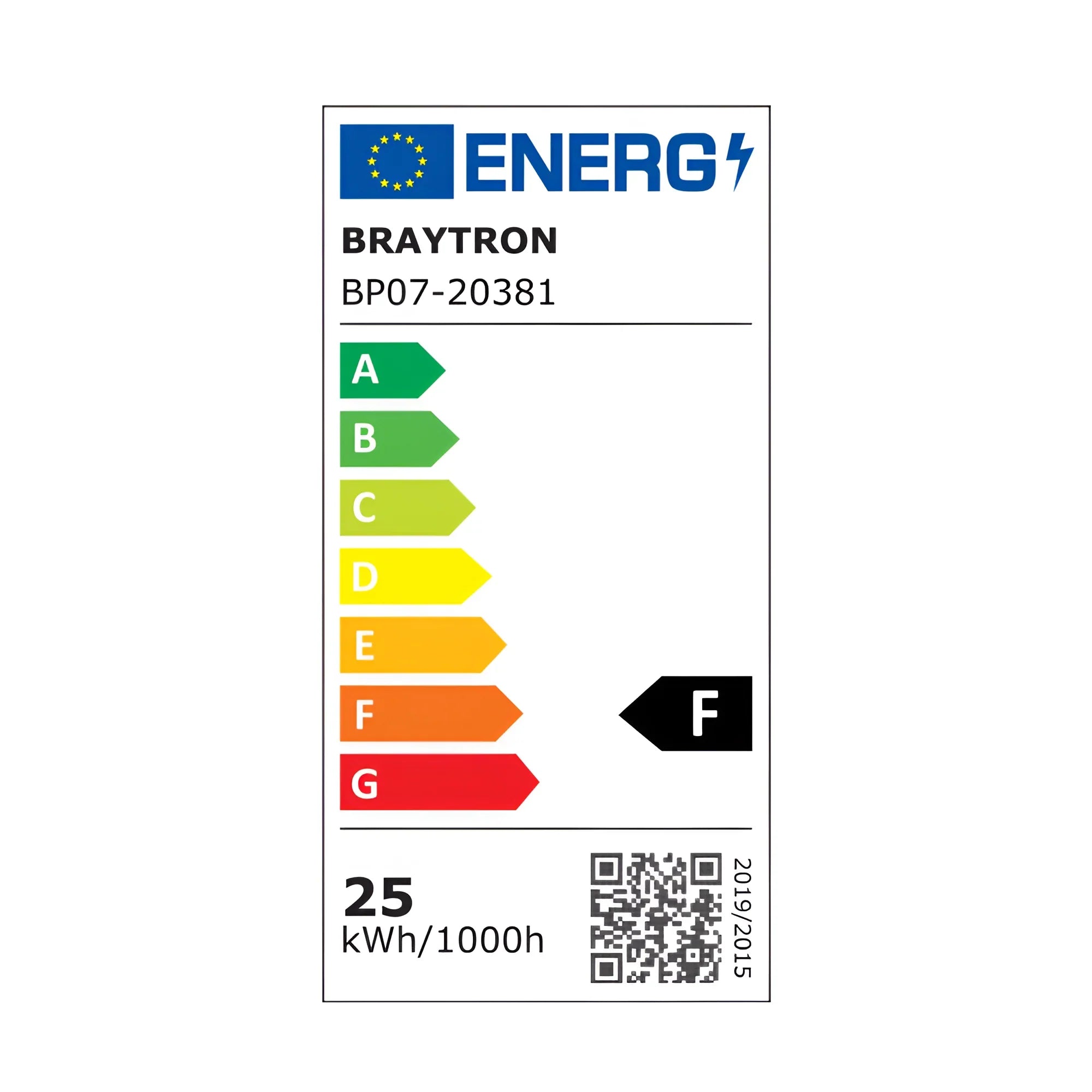 Braytron JADE LED-Deckenleuchte 25W 5CCT rund Ø300 mm – Schwarz