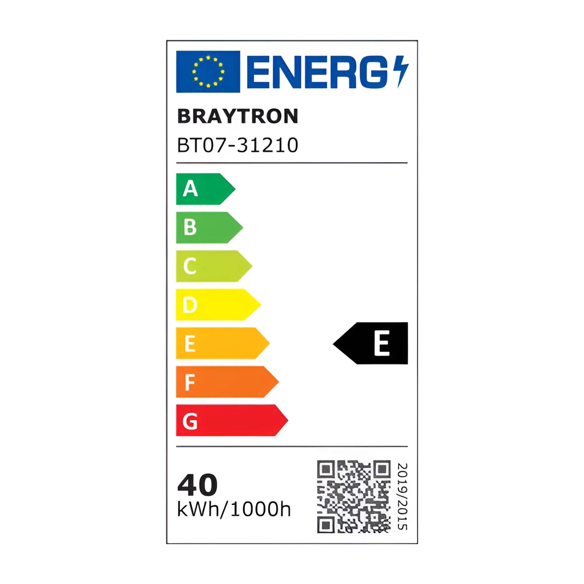 Braytron LED Feuchtraumleuchte 40W 4000K IP65 120 cm – Weiß