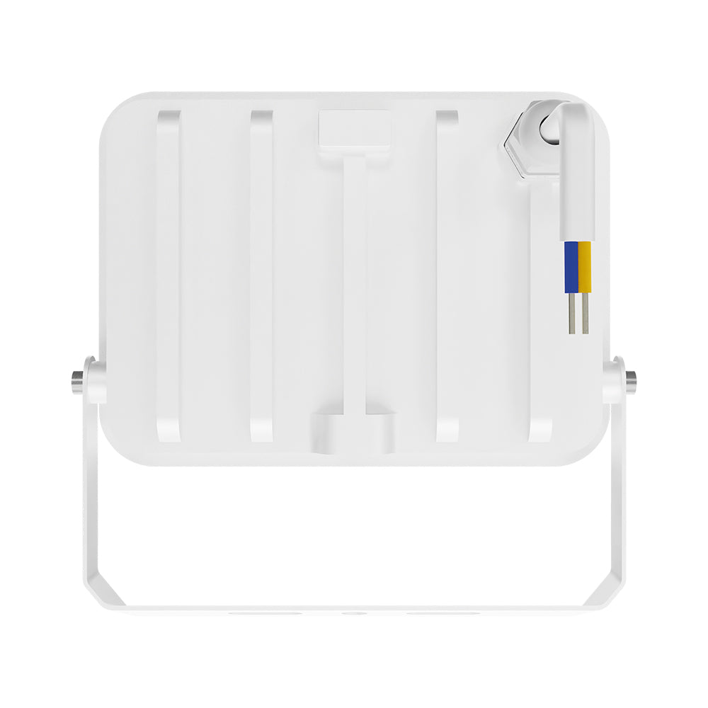 Braytron LED Flutlichtstrahler 100W, IP65, 3CCT, gleichmäßiges Licht ohne sichtbare LEDs, Außenstrahler für Baustellen, Hallen und große Flächen