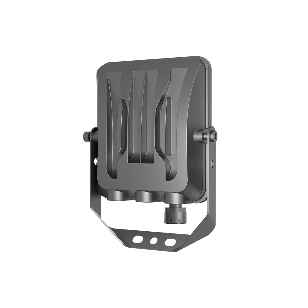 Braytron LED Flutlicht Außen IP65 – LED Strahler mit 3CCT Farbwahl 3000K/4000K/6500K – Aluminium Außenstrahler 90° – Garten, Hof & Baustrahler – 10W - 300W (10, Watt)