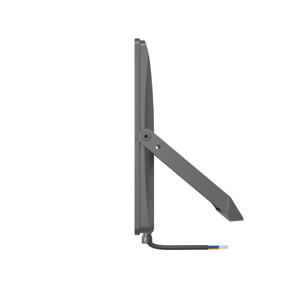 Braytron LED Flutlicht Außen IP65 – LED Strahler mit 3CCT Farbwahl 3000K/4000K/6500K – Aluminium Außenstrahler 90° – Garten, Hof & Baustrahler – 10W - 300W (100, Watt)