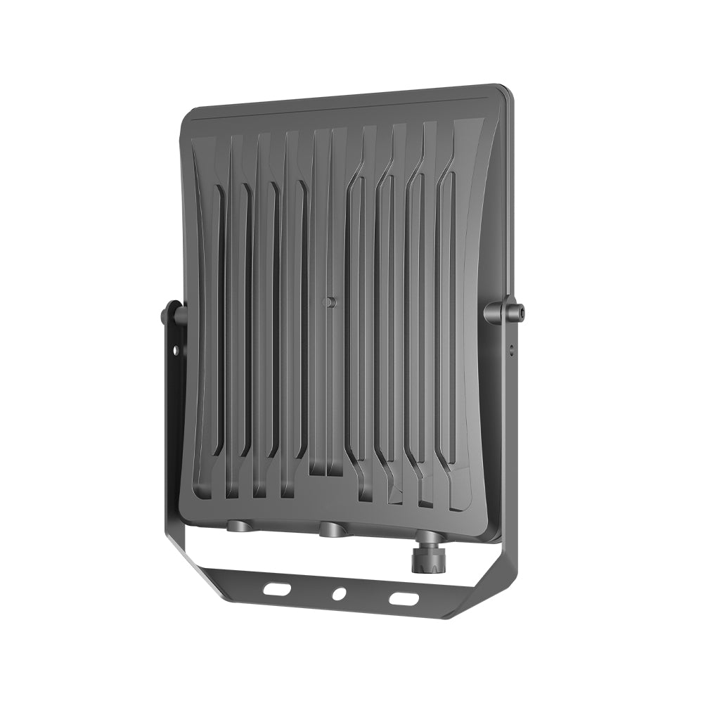 Braytron LED Flutlicht Außen IP65 – LED Strahler mit 3CCT Farbwahl 3000K/4000K/6500K – Aluminium Außenstrahler 90° – Garten, Hof & Baustrahler – 10W - 300W (100, Watt)