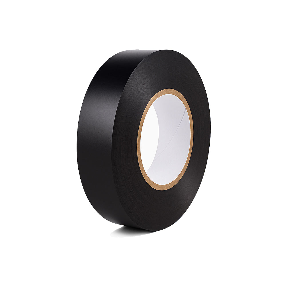 10x Braytron PVC Isolierband 19mm x18m – stark haftendes Elektroband zum Isolieren, Bündeln u. Reparieren von Kabeln – Elektriker Klebeband – schwarz/ blau/ gelb/ grau/ weiß/ gelbgrün (schwarz)