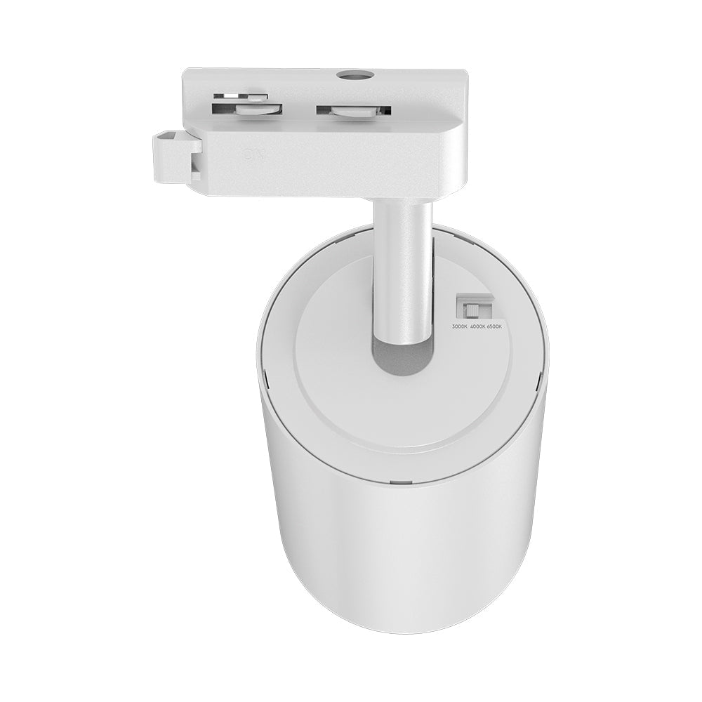 Braytron LED Schienenstrahler 30W 1-Phasen 3 Lichtfarben 3420 lm dreh- und schwenkbar – Weiß