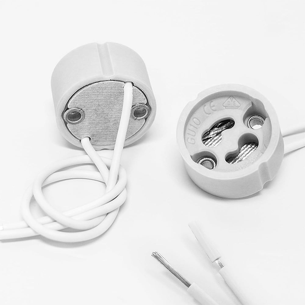 Braytron GU10 Keramikfassung Sockel für LED Halogen Leuchtmittel Lampenfassung 230V