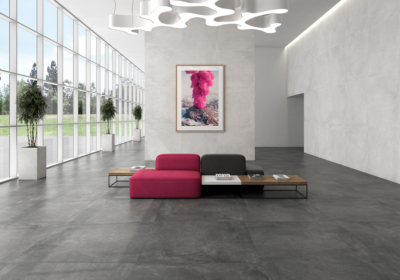 Wand/Bodenfliese Ground marengo matt rek.  60 x 60, F10629