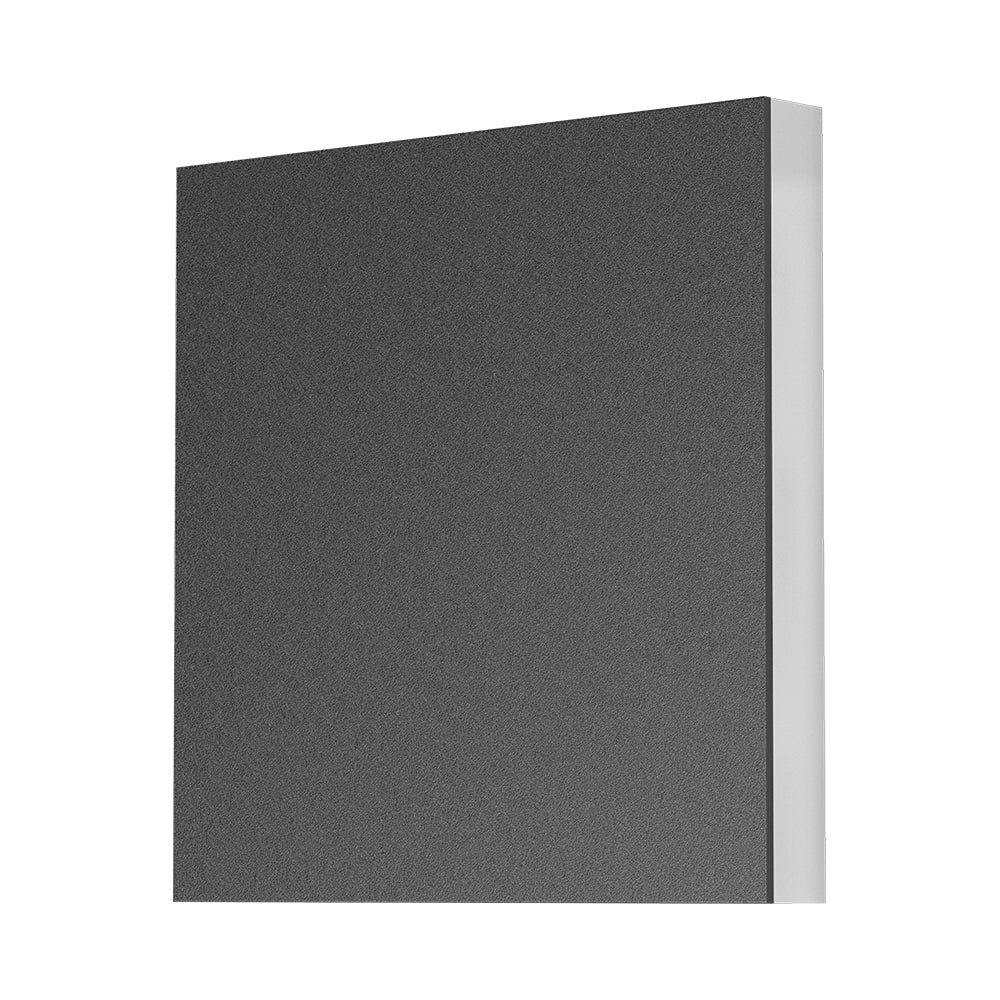 Braytron Abdeckung für LED-Treppenleuchte eckig 80×80 mm – Schwarz