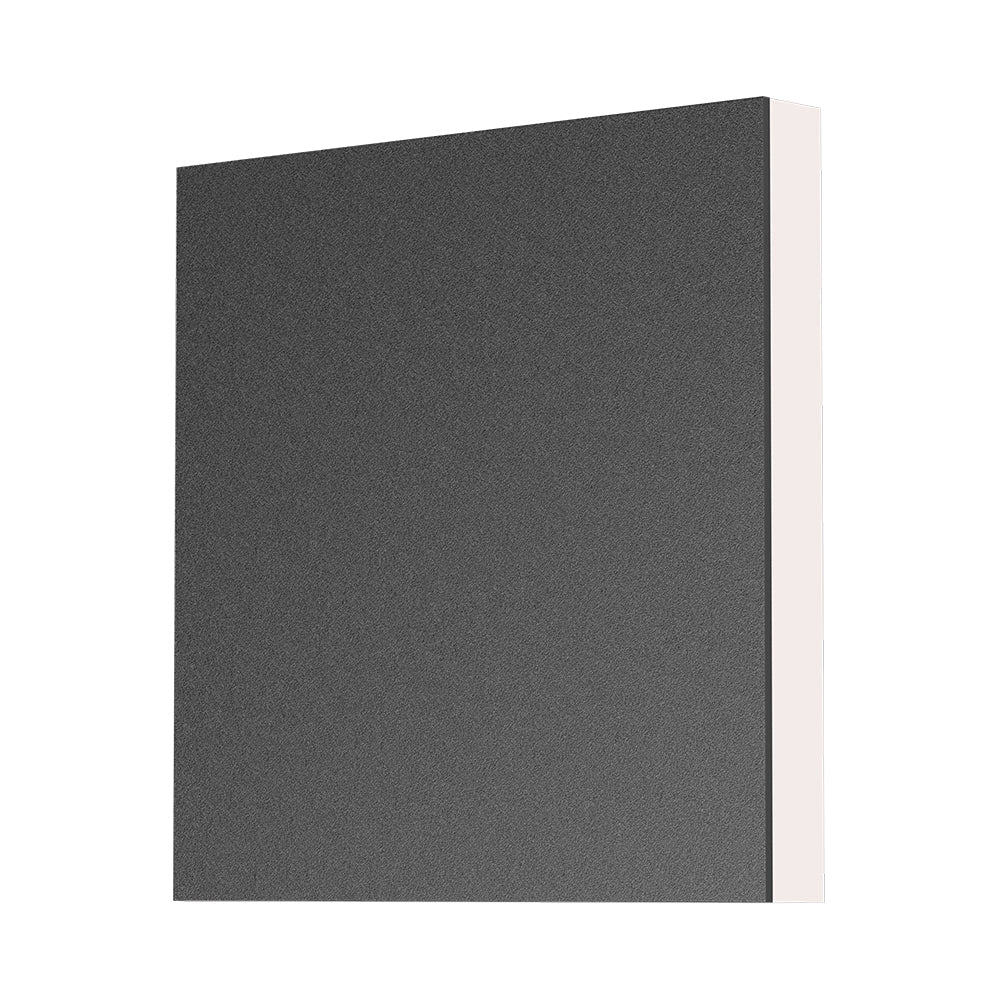 Braytron Abdeckung für LED-Treppenleuchte eckig 80×80 mm – Schwarz