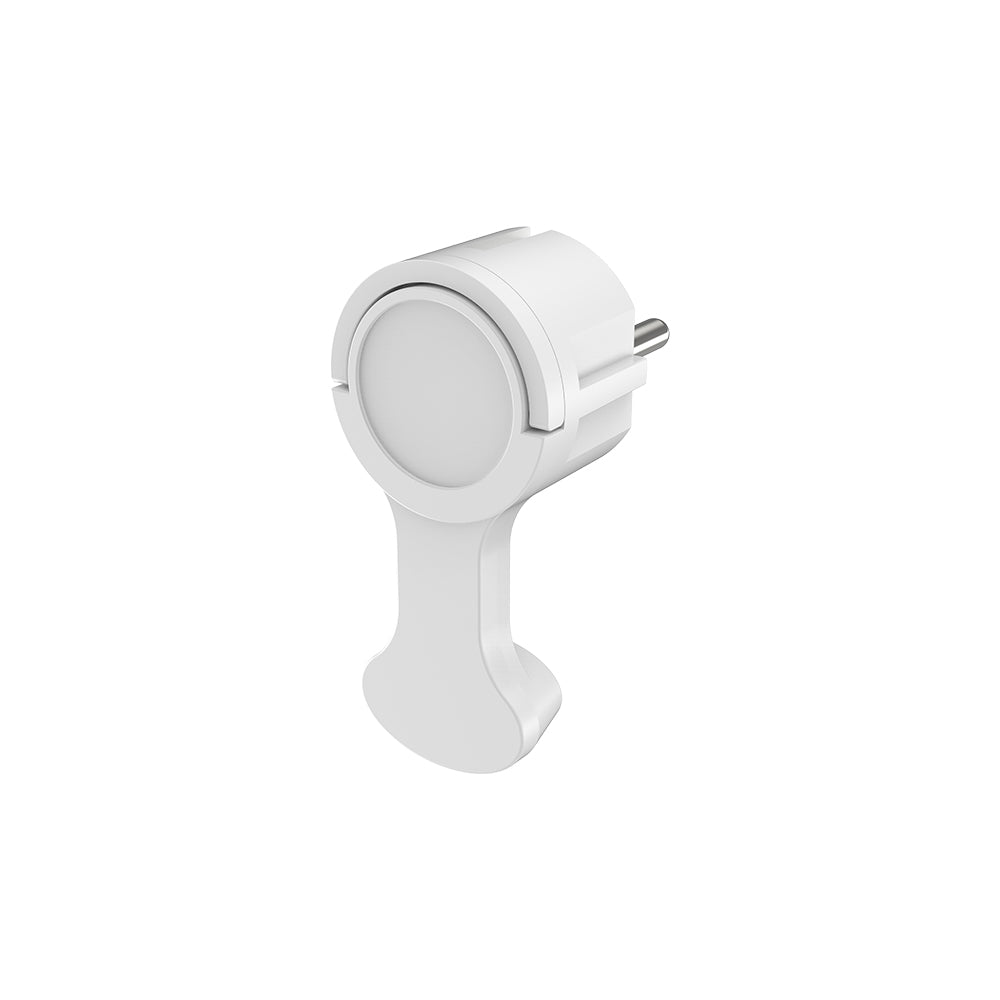 Braytron Schuko-Stecker Typ F kompakt steckdosenbündig – Weiß, IP20