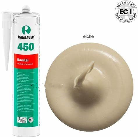RAMSAUER Silikon Sanitär 450   Eiche  310ml, F10200